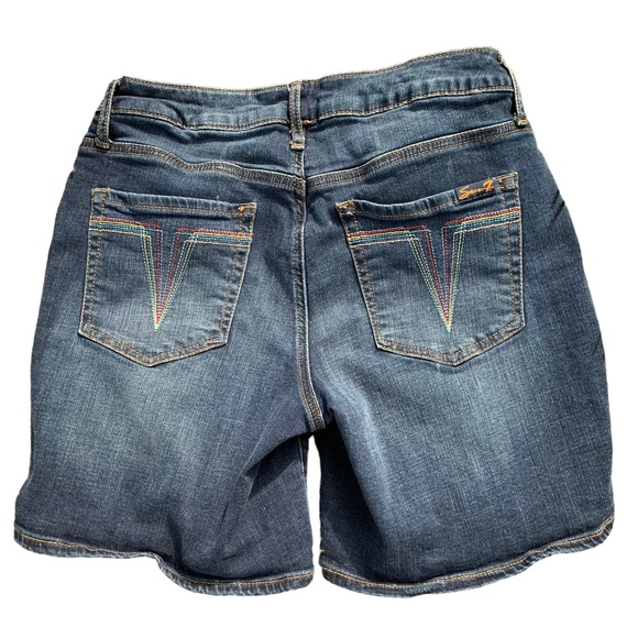 Seven7 Jean Shorts Size 4 - Picture 4 of 7